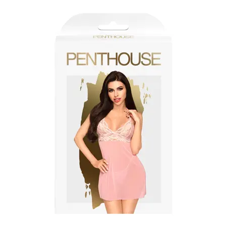 Penthouse Bedtime Story Set košuljice M/L Elegantna crna veš
