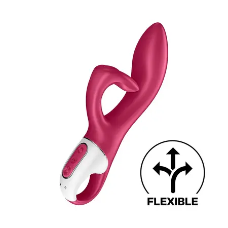 Satisfyer Embrace Me Dvostruki motor Fleksibilni silikonski vibrator Pink