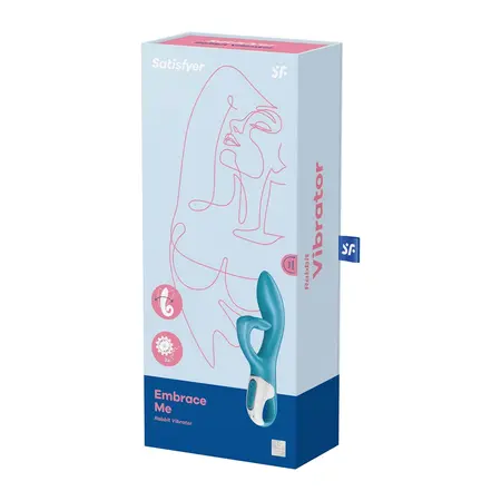 Satisfyer Embrace Me Dual Motor Silicone Intimate Device Pink