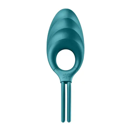 Satisfyer Swordsman Podesivi vibrirajući silikonski prsten Crni