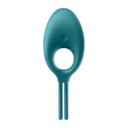 Satisfyer Swordsman Podesivi vibrirajući silikonski prsten Crni