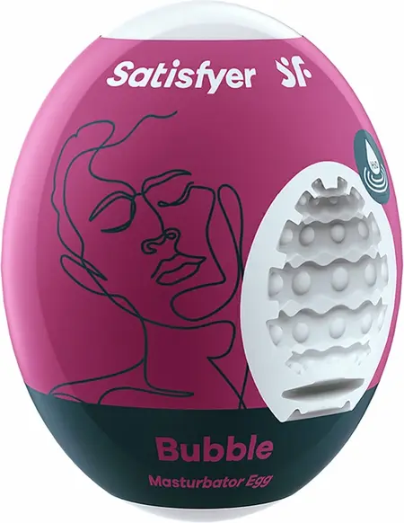 Satisfyer EGGCITED Bubble Intimno jaje za stimulaciju Hydro-Active TPE