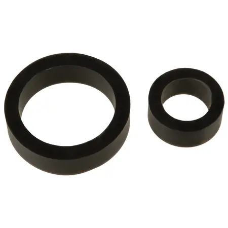 TitanMen Silicone Ring Set 2-Pack - Flexible Anatomical Design