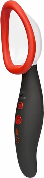 Kink by Doc Johnson Intimate Vacuum System Vibrating USB, Transparent
