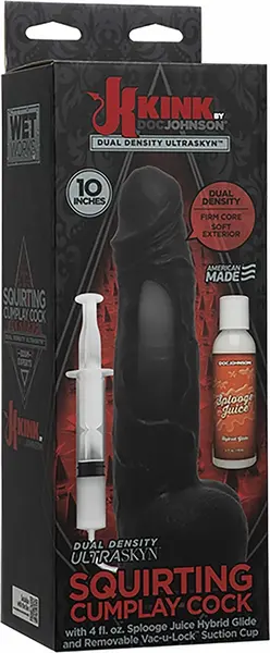 Doc Johnson Kink Squirting Model 25 cm ULTRASKYN with Syringe System