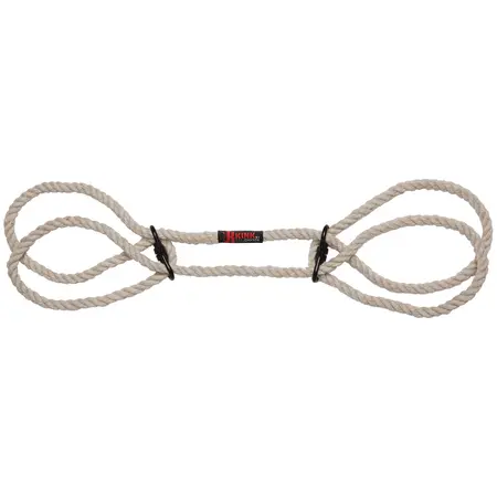 Kink by Doc Johnson Bind & Tie Hemp Cuffs - Adjustable Natural Fiber Restraints