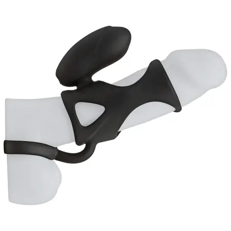 Doc Johnson KINK Caged Vibrating Silicone Intimate Cage, Adjustable Strap