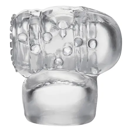 Doc Johnson KINK Power Wand Intimate Sleeve Attachment Clear