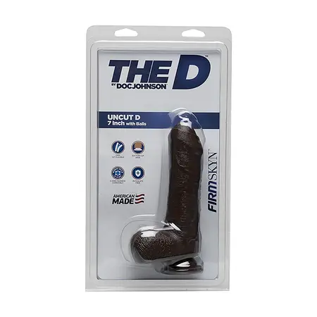 Doc Johnson The D FIRMSKYN Model - 18 cm Intimate System with Suction Cup