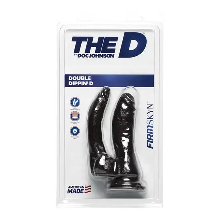 Doc Johnson Double Dippin' D FIRMSKYN Dual-Ended Intimate Tool 29 cm