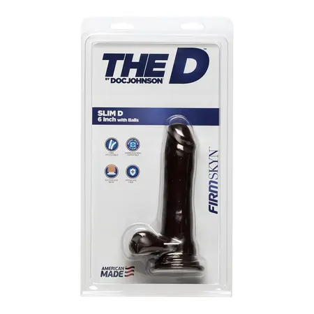 Doc Johnson Slim D FIRMSKYN 15 cm anatomski model sa bazom