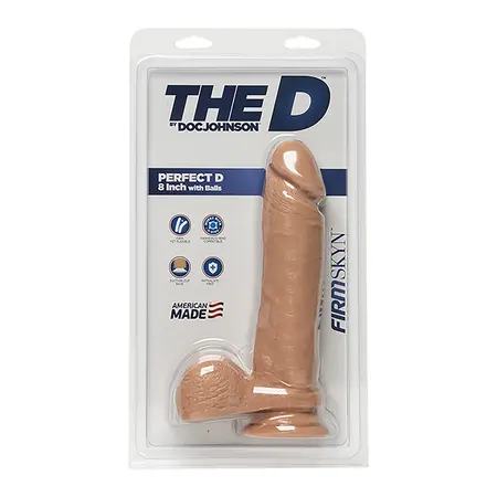 Doc Johnson Perfect D FIRMSKYN model 20 cm sa anatomskom bazom