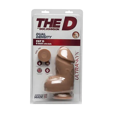 Doc Johnson The D Fat Model ULTRASKYN 15cm Dual Density Intimate Toy