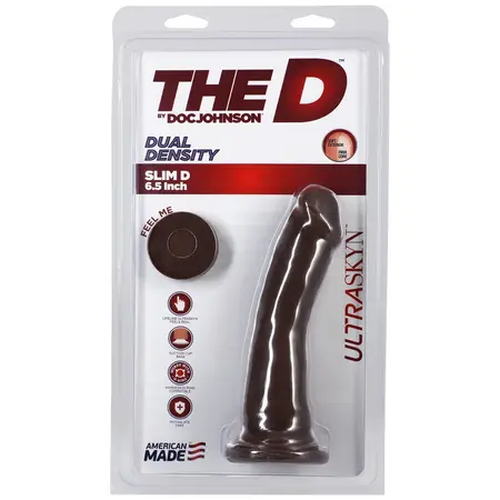 Doc Johnson Slim D ULTRASKYN Dual Density Model 15 cm Bež