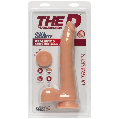 Doc Johnson The D Slim - Dual Density ULTRASKYN Intimate Model 2-Pack