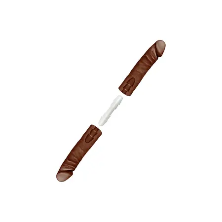 Doc Johnson Double D ULTRASKYN Dual-Ended Model 40 cm Beige