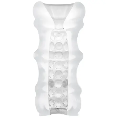 Doc Johnson Mood Pleaser Massage Beads Frost Intimni rukav 12cm