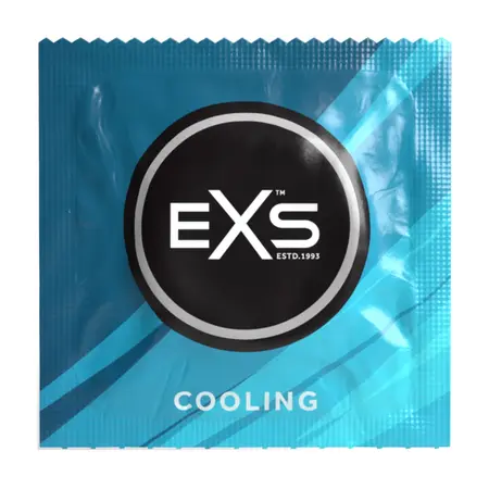 EXS Cooling 54mm Lateks Kondomi 144 Komada Silikonsko Podmazivanje Efekat Mente