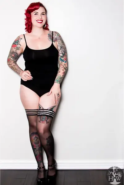 Kix'ies Taylor Thigh Highs Black - Stay-Up Elegant Stockings C Size