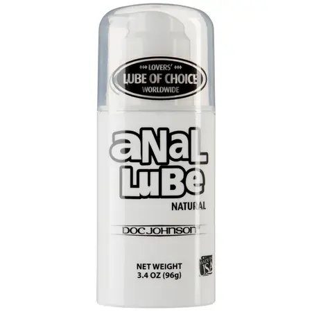 Doc Johnson Mega Pump analni lubrikant u airless bočici 100ml Natural