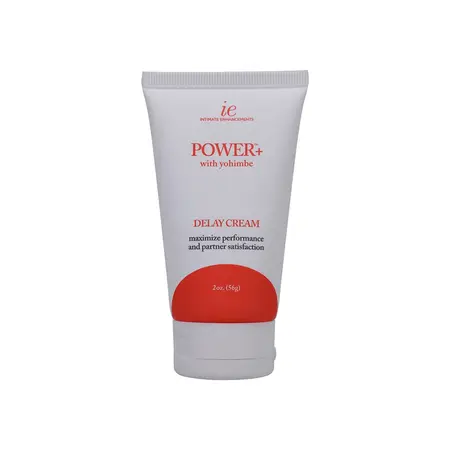Doc Johnson Power+ Performance Cream 59ml with Benzocaine & Yohimbe