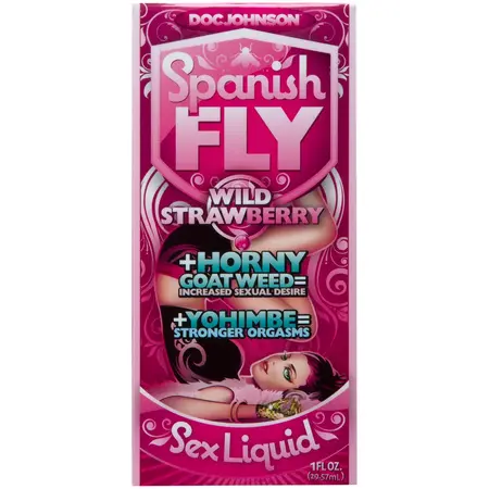 Pipedream Sex Drops Wild Strawberry Stimulating Liquid 30ml