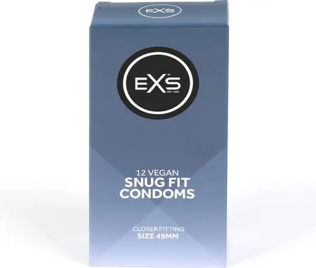 EXS Snug Fit 49mm - Sigurna udobnost lateks barijera, 12 Komada