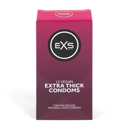 EXS Extra Thick 12 Komada - Poboljšana izdržljivost lateks zaštita