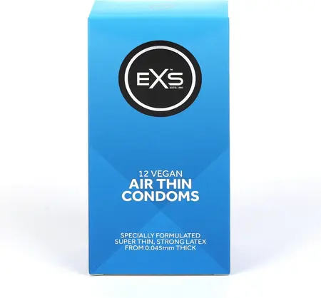EXS Air Thin 12 Komada Ultra Tanka Lateks Zaštita, 56mm, Bez Mirisa