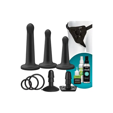Doc Johnson Vac-U-Lock silikonski sistem set sa podesivim pojasom