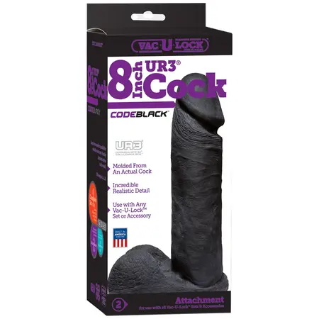 Doc Johnson Code Black ULTRASKYN 8