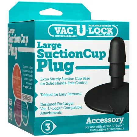 Doc Johnson Vac-U-Lock velika vakumska baza za pričvršćivanje – ekstra čvrst sistem