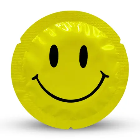 EXS Smiley Face Regular kondomi 54 mm, pakovanje od 100 komada – tanki i izdržljivi lateks