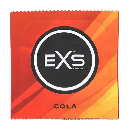 EXS Crazy Cola kondomi sa ukusom kole, 100 komada – slatka aroma i ukus, veliko pakovanje