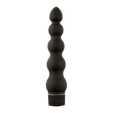 Doc Johnson Black Magic Rebrasti Vibrator 18cm Velvet Touch Crni
