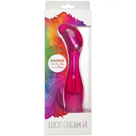 Doc Johnson Lucid Dream No. 14 Intimate Massager, Curved, Pink