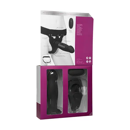 Doc Johnson Body Extensions Risqu Silikonski Harness Punjivi Set