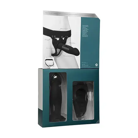 Doc Johnson Body Extensions Bold Silikonski Harness sa Vibrating Sistemom