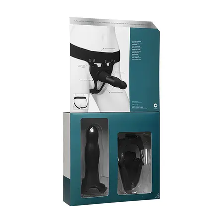 Doc Johnson Body Extensions Daring Silikonski Harness sa Vibrating Sistemom