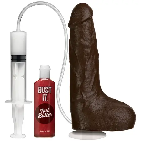 Doc Johnson Bust It Squirting Model 21 cm - Svestrana Usisna Baza, 30 ml