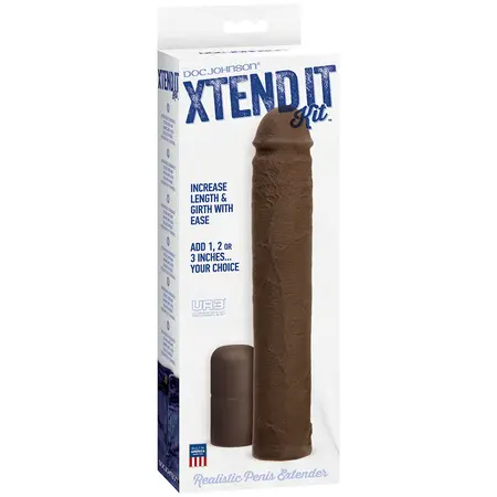 Doc Johnson Xtend It Kit 9” Custom Extension System, White
