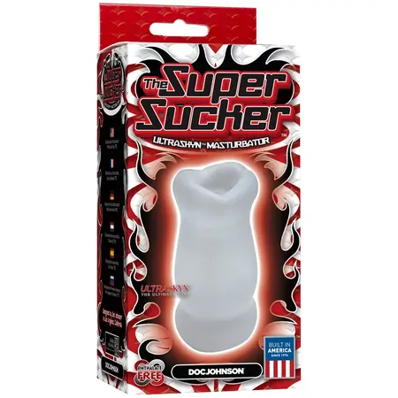 Doc Johnson Super Sucker 2.0 Vibrirajuća Intimna Mašina ULTRASKYN 18 cm