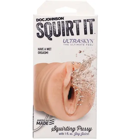 Doc Johnson Squirt It Intimate Machine with ULTRASKYN Material 16cm