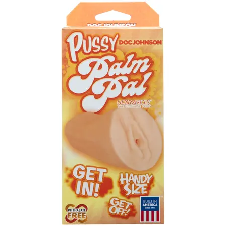 Doc Johnson Palm Pal ULTRASKYN Intimni Ručni Uređaj Beli