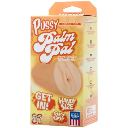 Doc Johnson Palm Pal ULTRASKYN Intimni Ručni Uređaj Beli