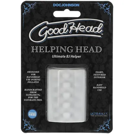 Doc Johnson GoodHead Helping Head Rukav Frost Mat Teksturirani UR3 2-Paket