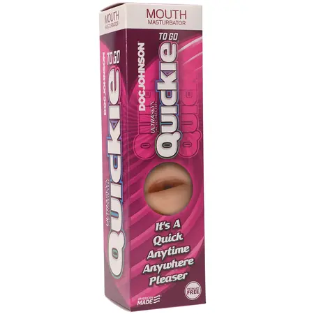 Doc Johnson ULTRASKYN Oral Shape Intimni rukav kompaktan transparentan