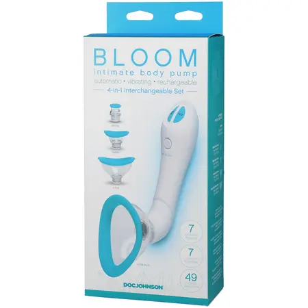 Doc Johnson Intimate Body Pump 4-in-1 Multi-Size Silicone Suction System