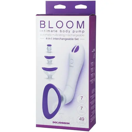 CalExotics Intimna pumpa za telo ženski set USB punjiv 4 glave
