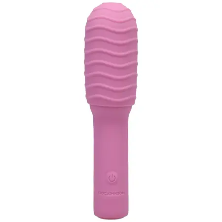 Doc Johnson Elite Mini intimni uređaj 10cm punjivi roze silikon